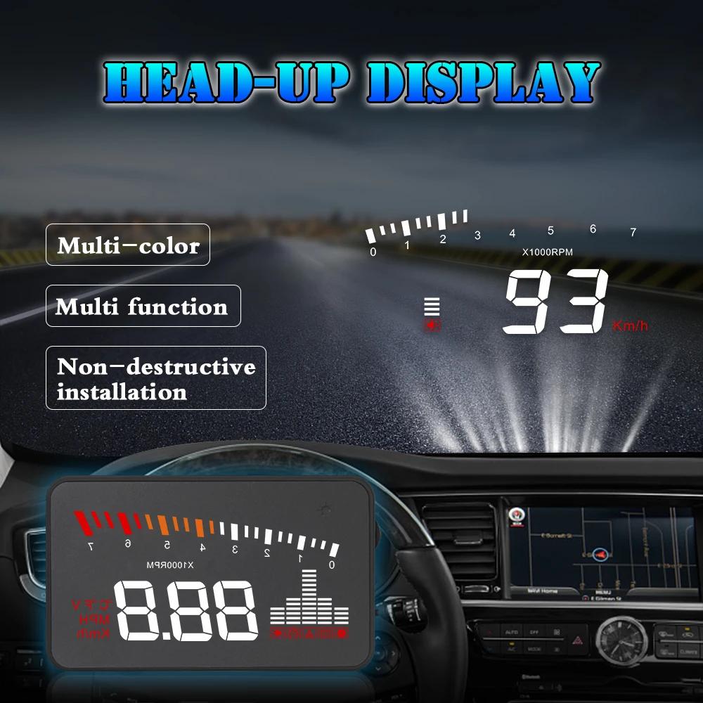 ڵ HUD  ÷  ,  , ڵ    ý,  溸, X5 OBD2 Hud ÷